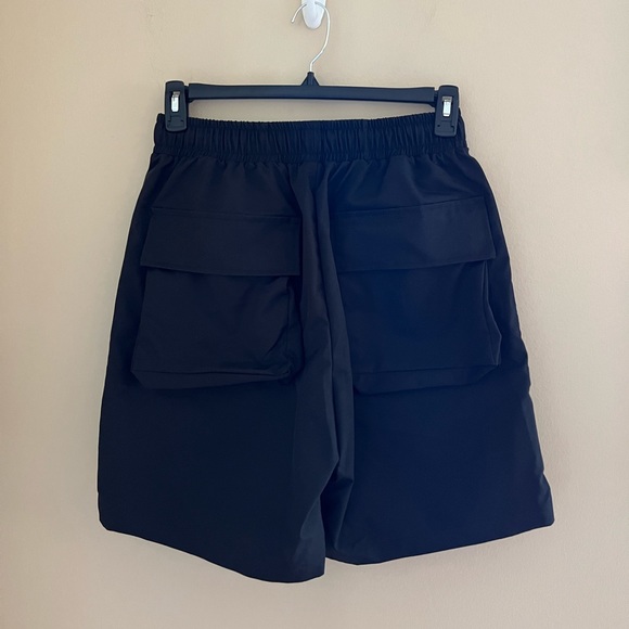 ◼️XANFOOL: Men’s size M, black tactical shorts w/pockets & stretchy waistband◼️ - Picture 10 of 10